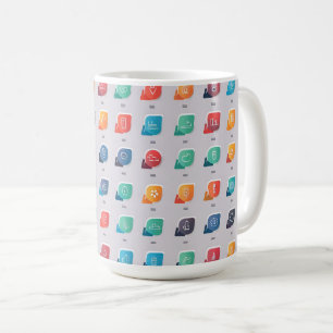 Caneca De Café Ícones