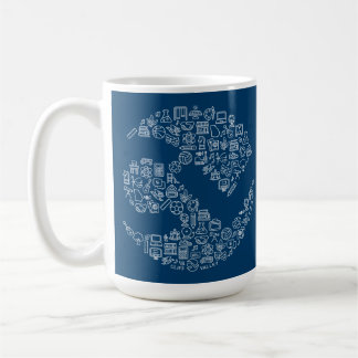 Caneca De Café Ícones CV - 15oz Mug