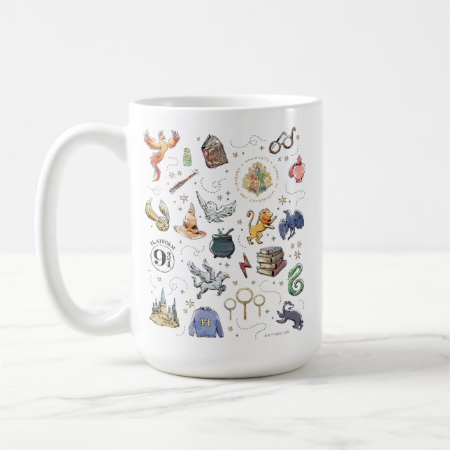 Caneca De Café Ícones HARRY POTTER™ (Esquerda)
