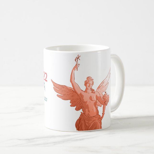 Caneca De Café ICS 2022 Viena, 325 ml (Frente Esquerda)