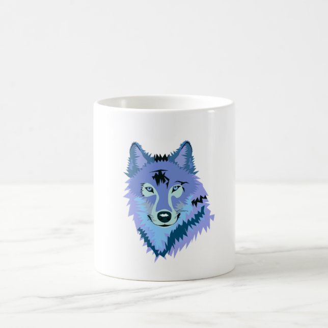 Caneca De Café Icy Wolf (Centro)