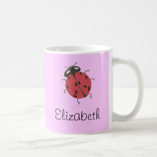 Caneca De Café ID de joaninha Karate Kat