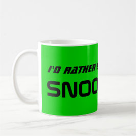 Caneca De Café Id Rather Be Playing Snooker Funny Billiards