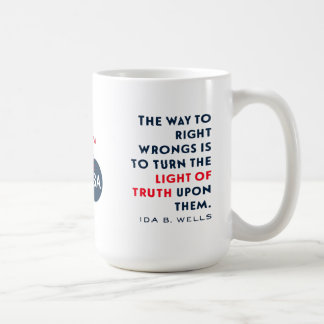 Caneca De Café Ida B. Voto feminino: 100 anos