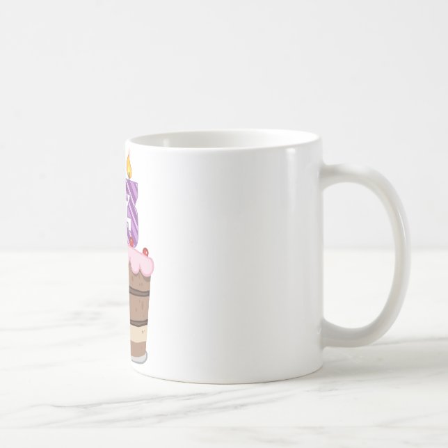 Caneca De Café Idade 23 no bolo de aniversário (Direita)