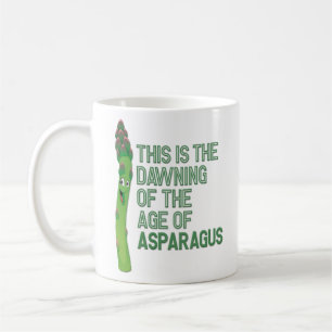 Caneca De Café "Idade engraçada do aspargo"