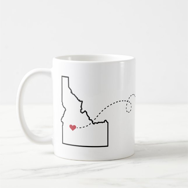 Caneca De Café Idaho à arizona - Heart2Heart (Esquerda)