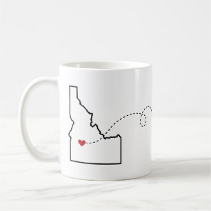 Caneca De Café Idaho a Maine - Heart2Heart