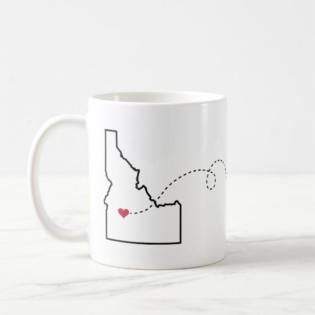 Caneca De Café Idaho a Missouri - Heart2Heart (Esquerda)
