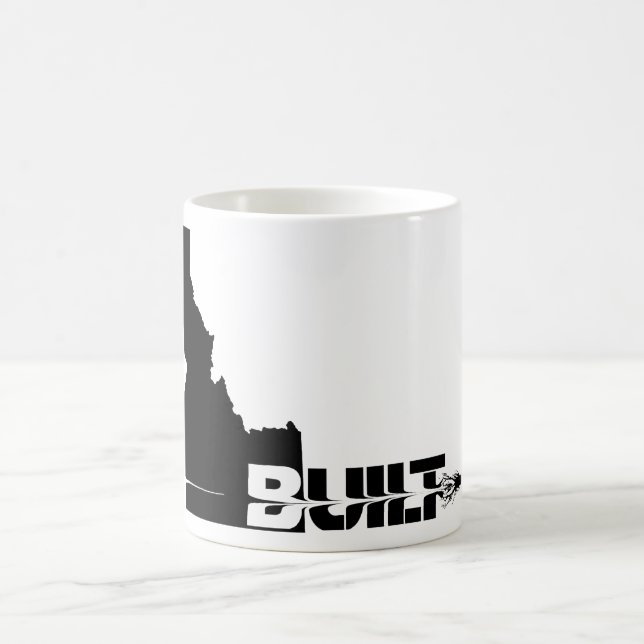 Caneca De Café Idaho Built Bullet Coffee Mug (Centro)