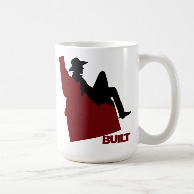 Caneca De Café Idaho Cowboy Coffee Mug (Direita)