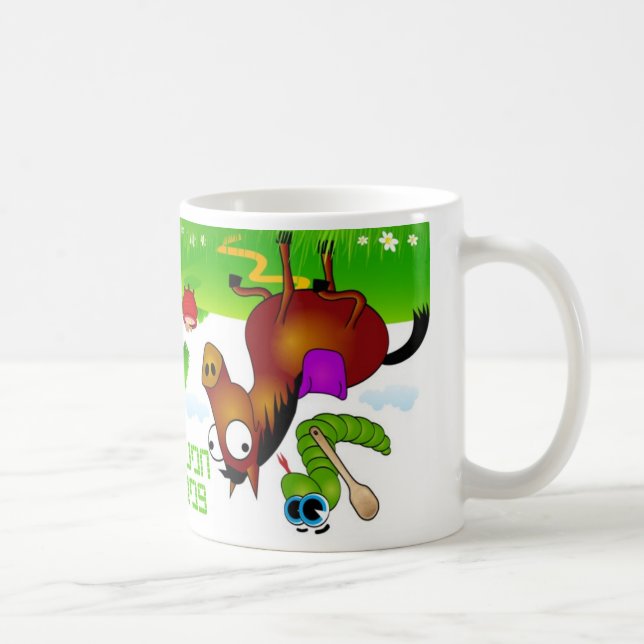 Caneca De Café Ide Zmija - i Ju Naopako (cobra de cabeça para (Direita)