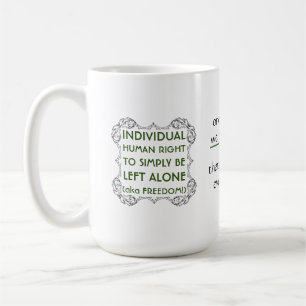 Caneca De Café Ideia de liberdade