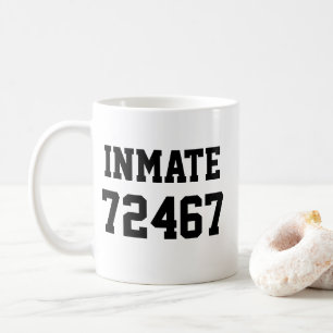 Caneca De Café Ideia de Natal presente Engraçado Novidade INMATE