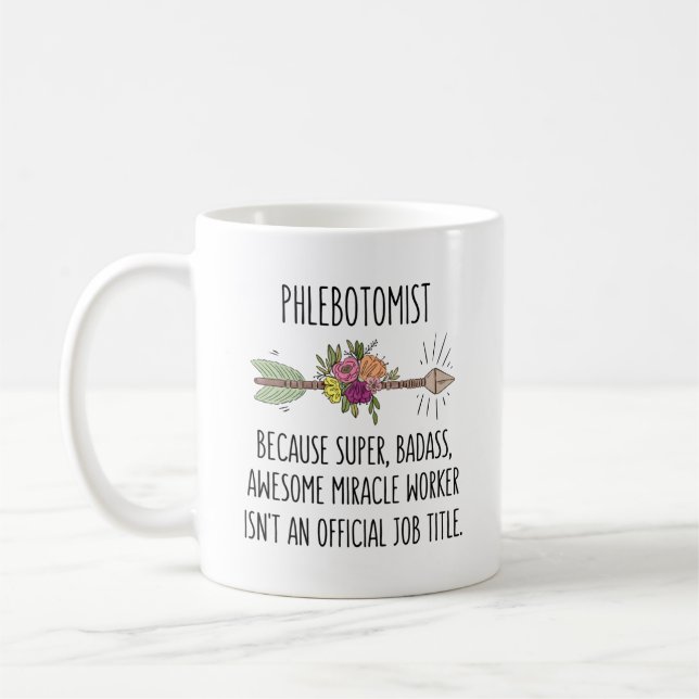 Caneca De Café Ideia de oferta flebotomista (Esquerda)
