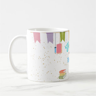 Caneca De Café Ideia de Presente do Dia do Professor Feliz