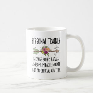 Caneca De Café Ideia de Presente Engraçado pelo Treinador Pessoal