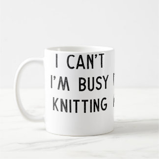 Caneca De Café Ideia de Tricô para Ela Amante de Tricô Tricô Atar