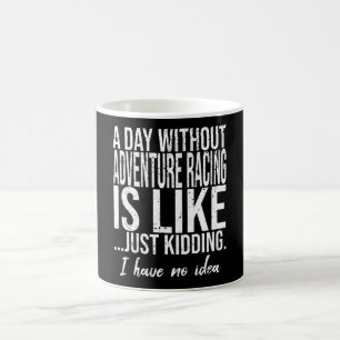 Caneca De Café Ideia engraçada de presente da Adventure Racing