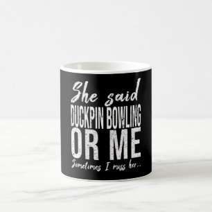 Caneca De Café Ideia engraçada de presente de boliche