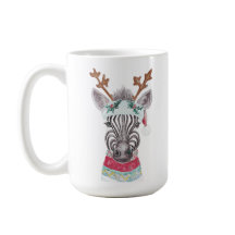 Ideia moderna de presente de Natal Mug