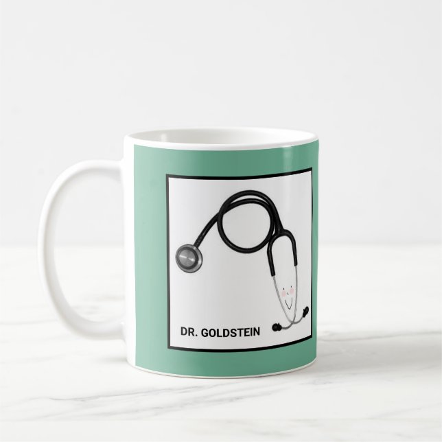 Caneca De Café Ideias de Presentes Personalizados para Médicos (Esquerda)