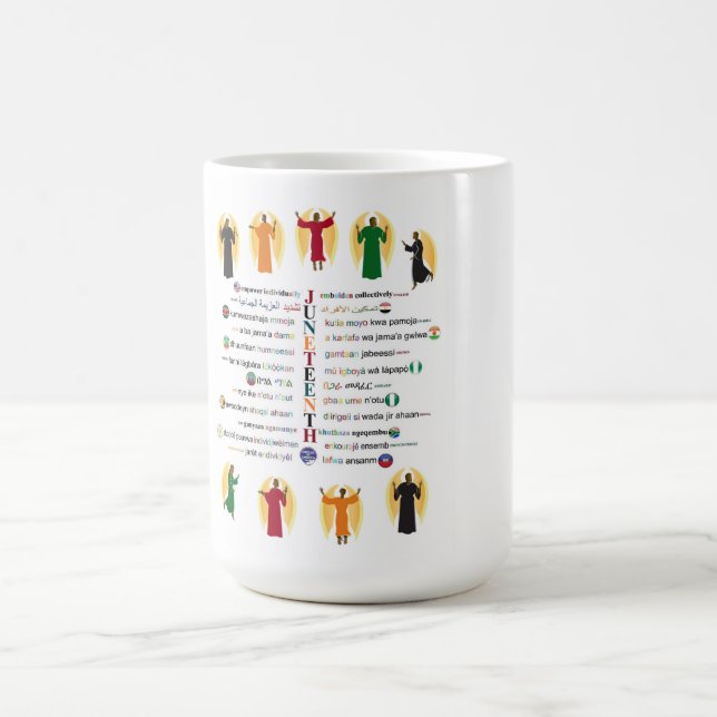 Caneca De Café Idiomas do Décimo de Junho (Centro)