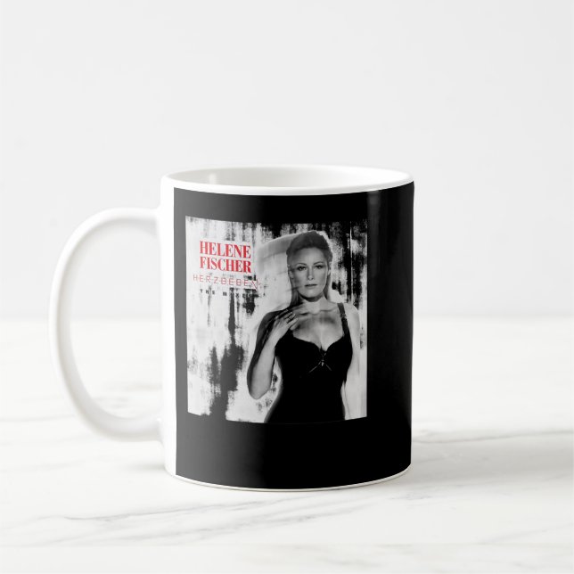 Caneca De Café Idol Oferece-Lhe A Famosa Helene Beaulinda Fischer (Esquerda)