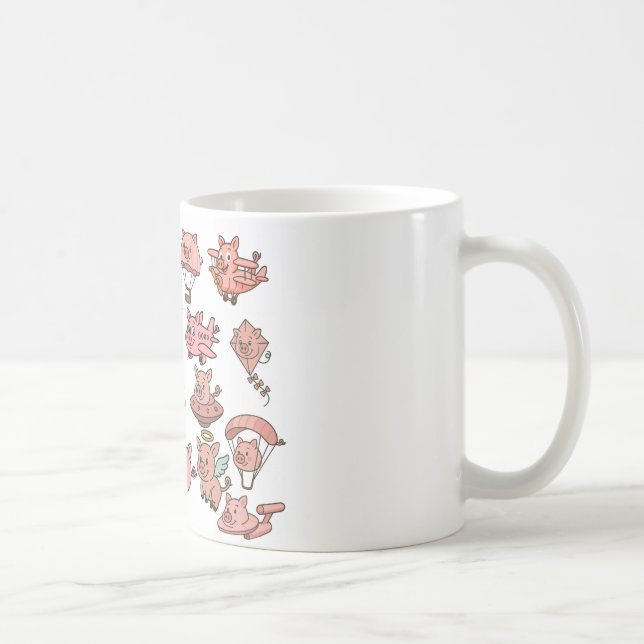 Caneca De Café If pigs could fly (Direita)