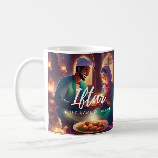 Caneca De Café Iftar Husband e Wife Mug (Esquerda)