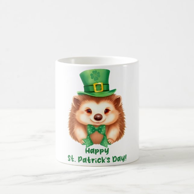 Caneca De Café Igel Gráinneog Happy St. Patricks Day (Centro)