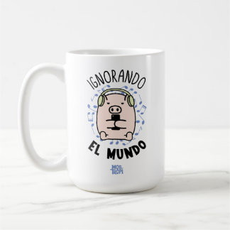 Caneca De Café │Ignorando el mundo