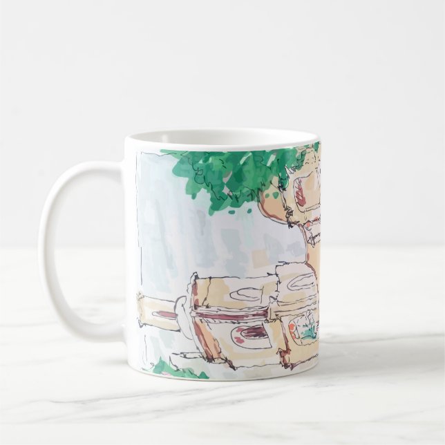 Caneca De Café Igreja Amarela (Esquerda)