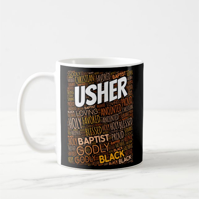 Caneca De Café Igreja Batista Conselho-Usher (Esquerda)
