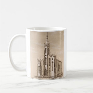 Caneca De Café Igreja de São Nicolau Antiga Nova York Desenho