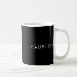 Caneca De Café Igualdade Lgbt Deficiência Lgbtq Aflito _1
