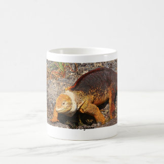 Caneca De Café Iguana da terra de Galápagos
