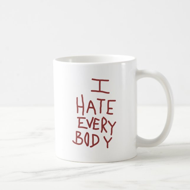 Caneca De Café ihateeverybody.ai (Direita)