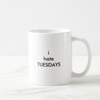 Caneca De Café ihateTUESDAYS