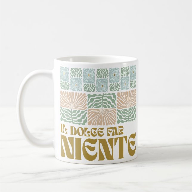 Caneca De Café Il Dolce Far Niente Coffee Mug (Esquerda)