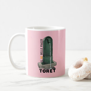 Caneca De Café Il Re Delle Piazze - TORETTO TORINO Fonte Antiga