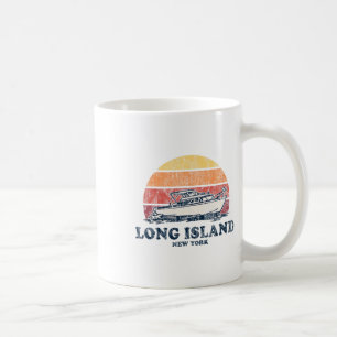 Caneca De Café Ilha Comprida Ny Barcos Antigos 70s Barco Retro De