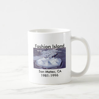 Caneca De Café Ilha da forma, San Mateo, CA 1981-1996