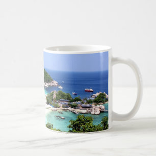 Caneca De Café Ilha de Ko Nang Yuan em Tailândia