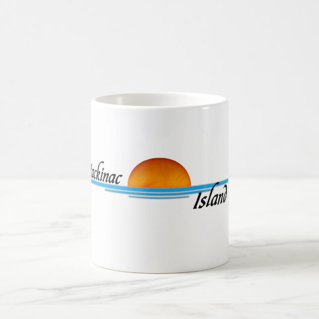 Caneca De Café Ilha de Mackinac (Centro)