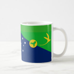 Caneca De Café Ilha de Natal Sinalizador Cerâmico Café Mug