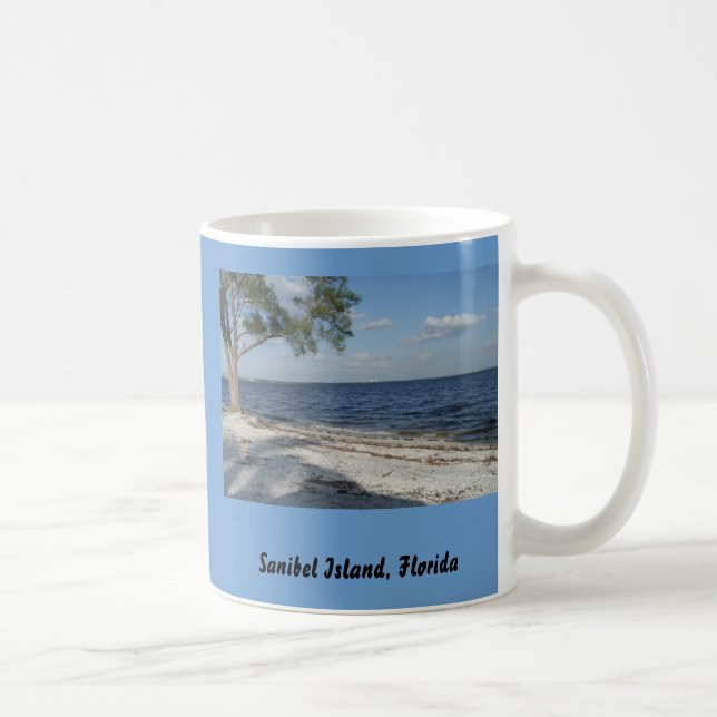 Caneca De Café Ilha de Sanibel, Florida (Direita)