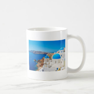 Caneca De Café Ilha de Santorini - Caldera, piscina