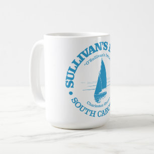 Caneca De Café Ilha de Sullivan (veleiro)