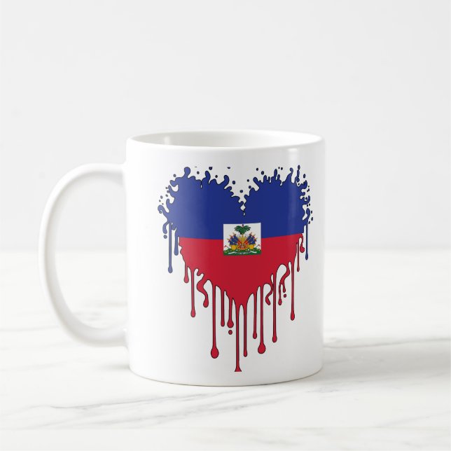 Caneca De Café Ilha Dripe - Orgulho Haitiano (Esquerda)